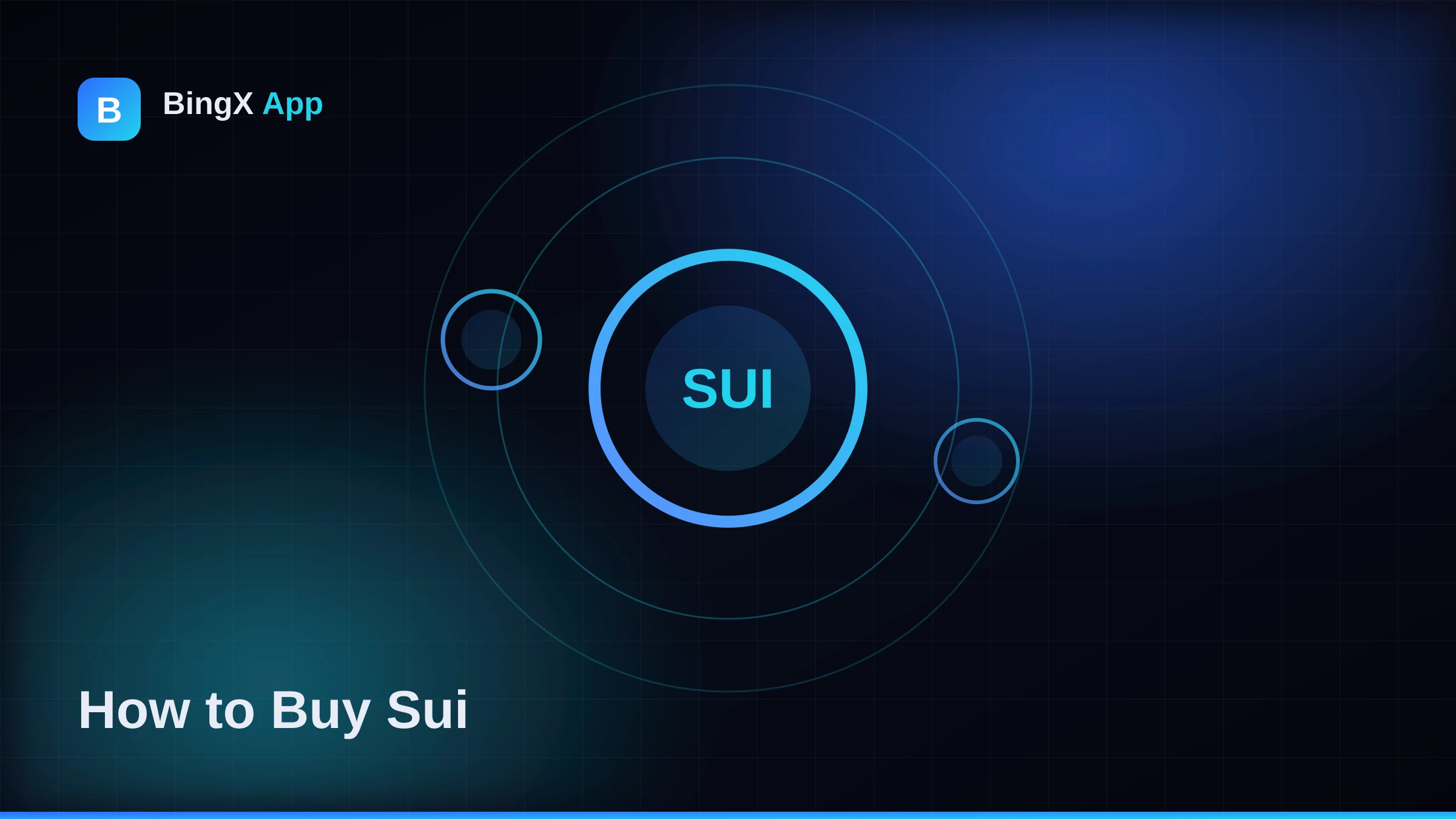 How to Buy Sui (SUI) on BingX in 2026: Card, Spot & P2P